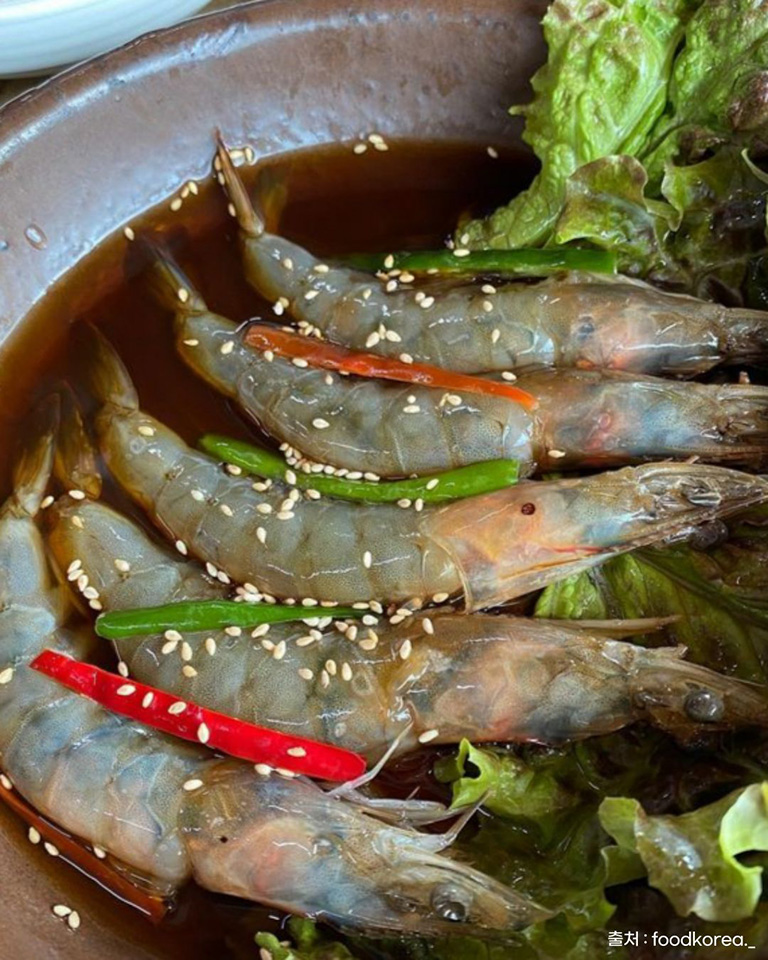백단목 간장게장